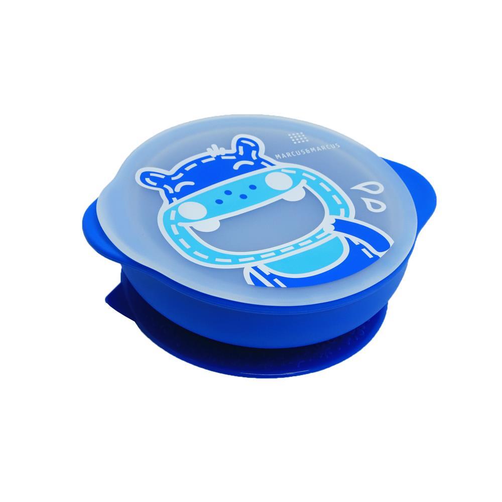 Marcus & Marcus - Silicone Suction Bowl with Lid | 12M+