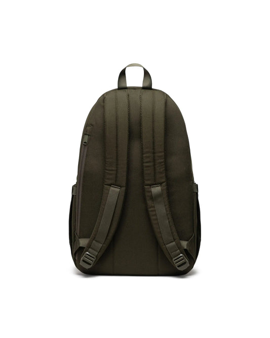 Herschel Seymour Backpack in Ivy Green, alternate angle — BambiniJO Jordan
