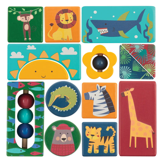 Stephen Joseph Wood Blocks Boy 3-6Y — BambiniJO Jordan