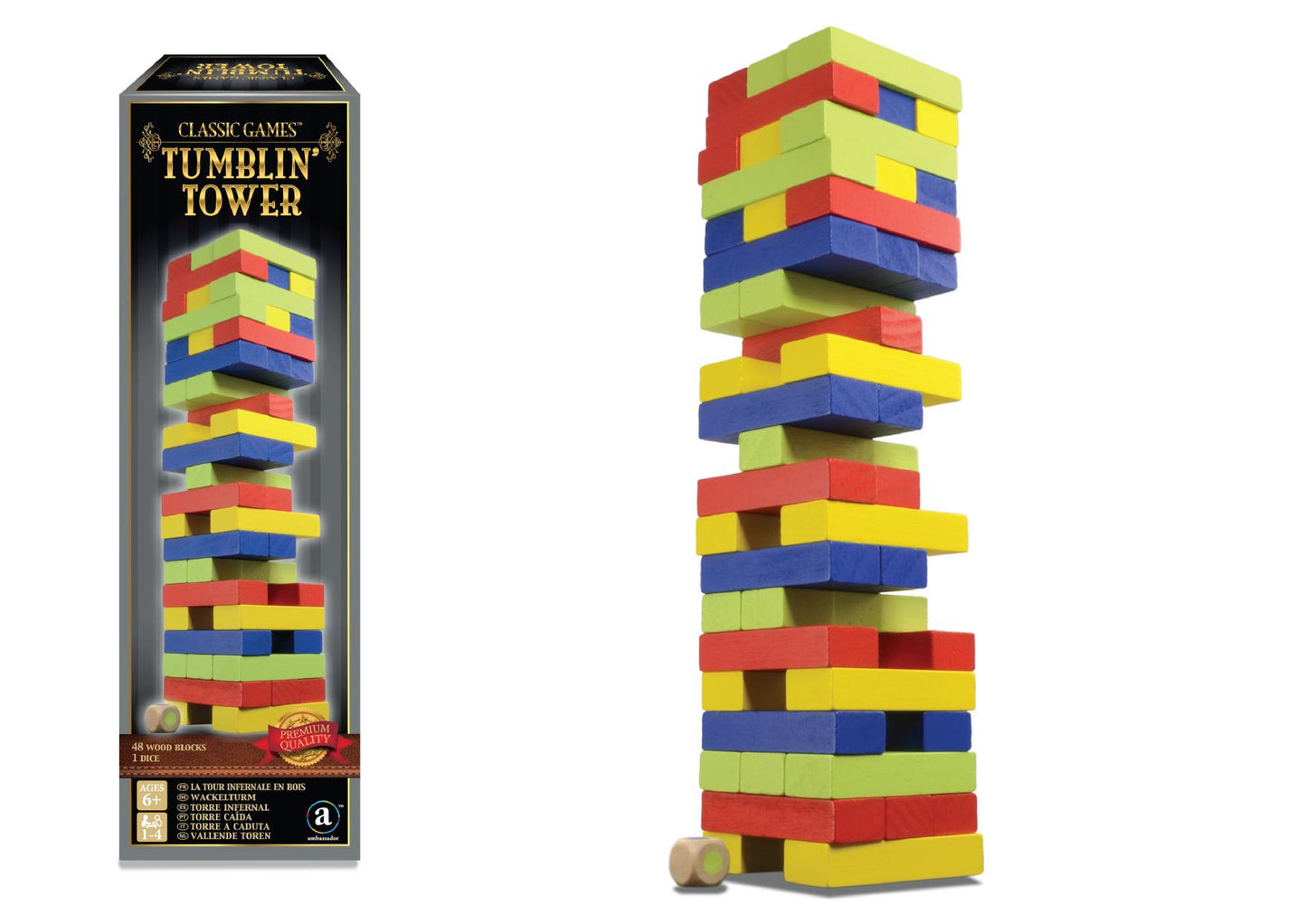 Ambassador - Tumblin’ Tower Coloured | Classic Games