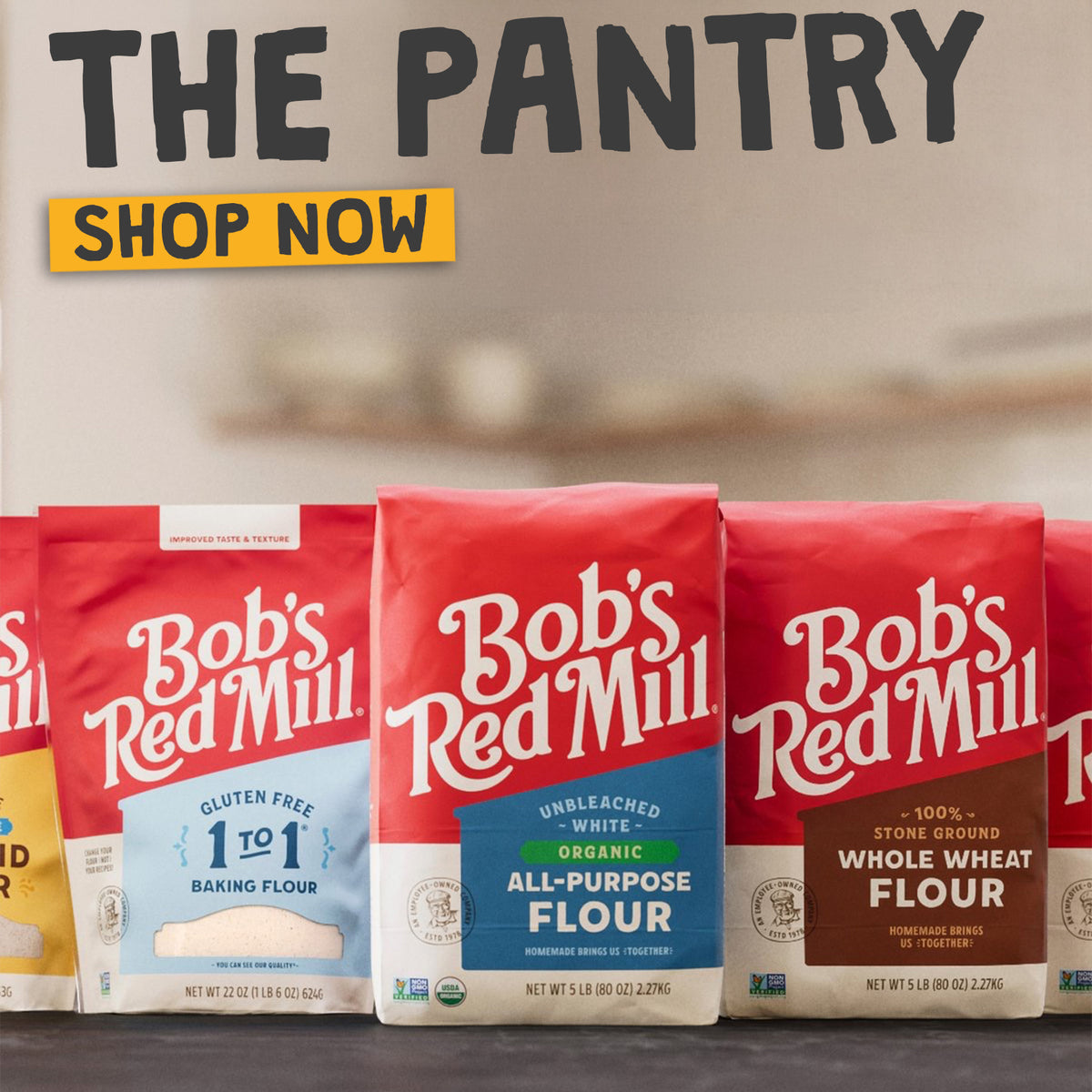 The Pantry – Bob's Red Mill flours, BambiniJO Jordan