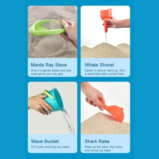 Mideer Beach Toys Set 3Y+ — BambiniJO Jordan