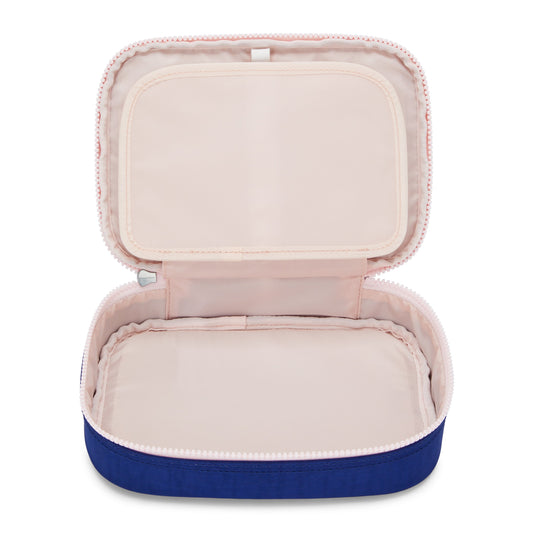 Kipling 100 PENS Pencase Solar Navy Large - open view — BambiniJO Jordan