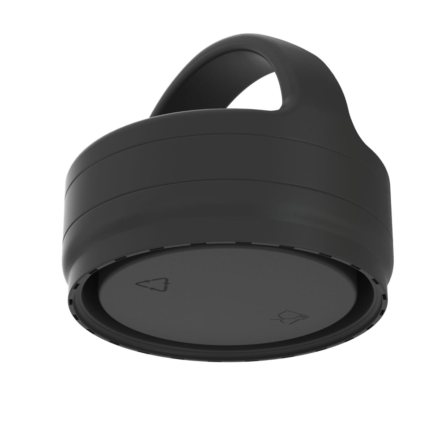 The Coldest Water - Wide Mouth Loop Lid 32oz - Black