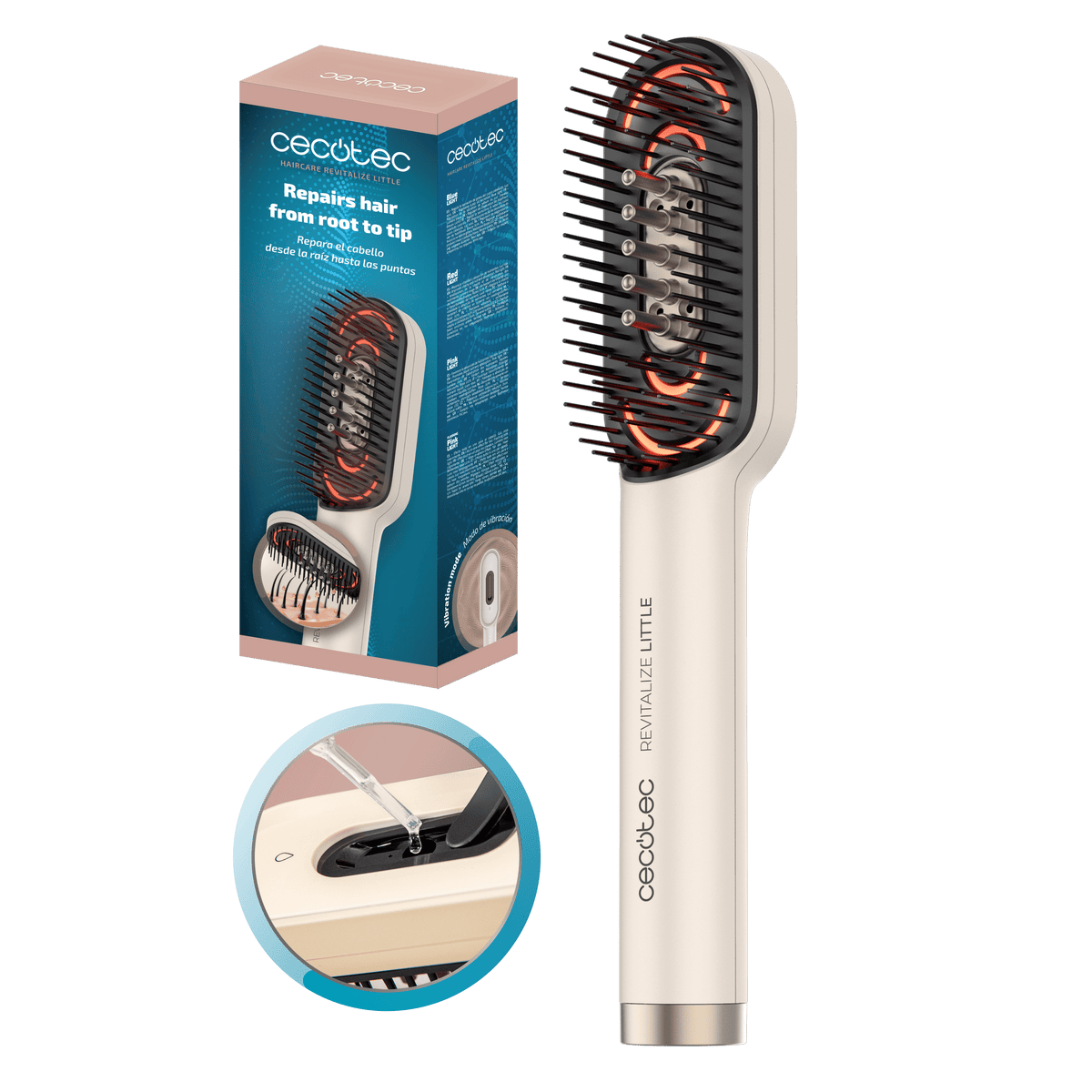 Cecotec HairCare Revitalize Little repair brush — BambiniJO Jordan