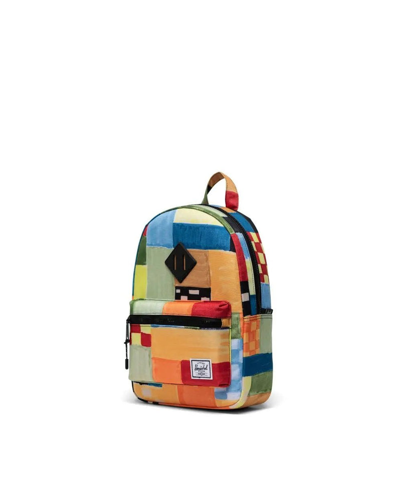 Herschel Heritage Kids Backpack - Checkered Patch, detail view
