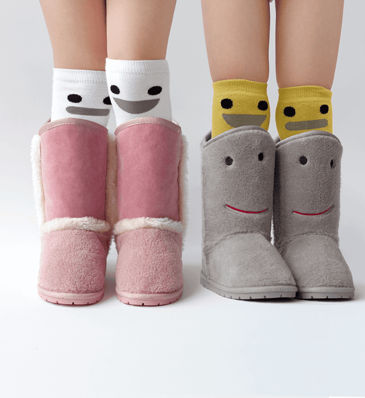 BOXBO warm lined boots in lemonade pink — BambiniJO Jordan