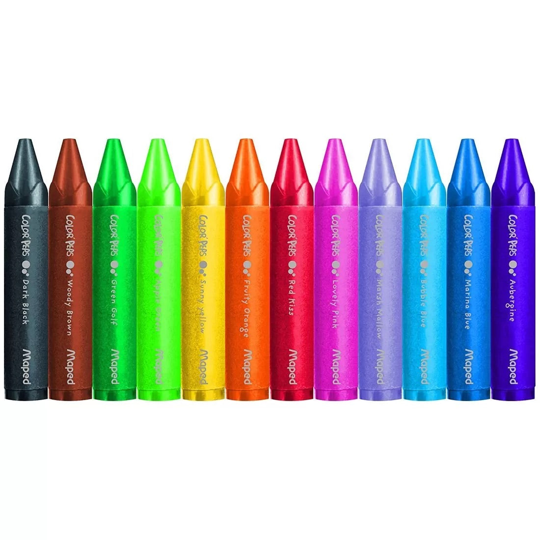 Maped My First Wax Jumbo Set of 12 BambiniJO