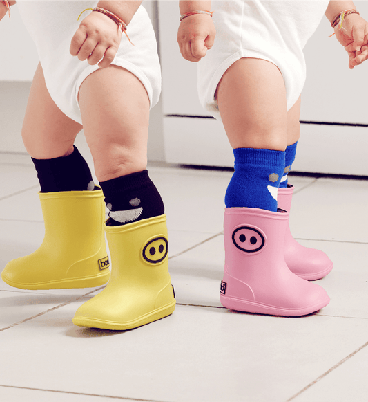 BOXBO Kawai rain boots in pink — BambiniJO Jordan