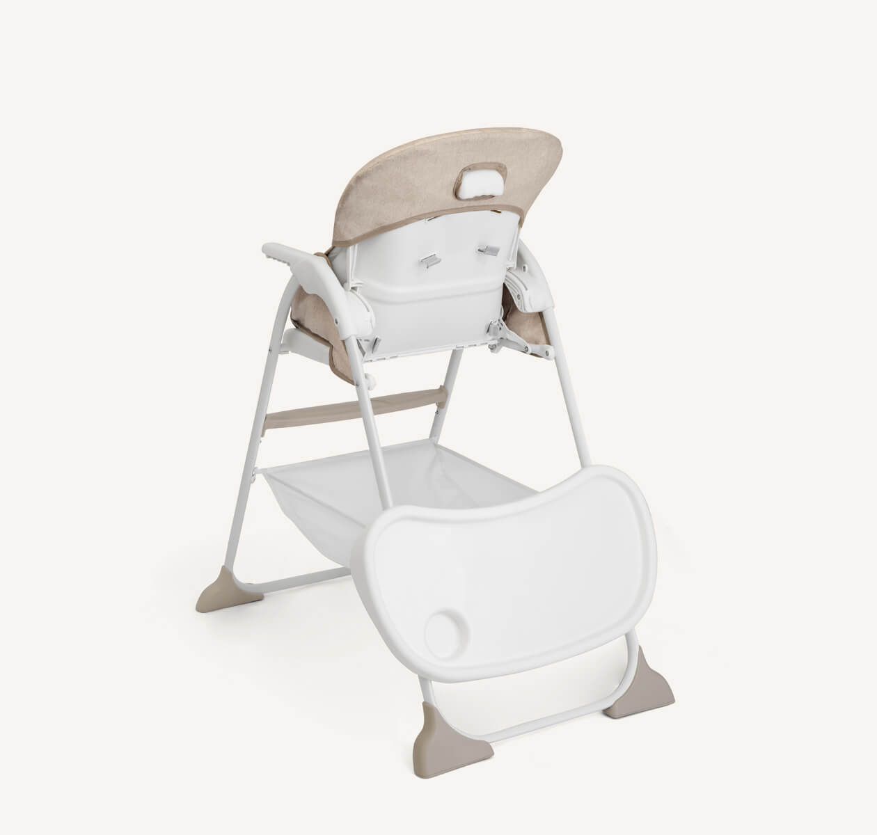 Joie Mimzy Snacker High Chair - Taupe back view