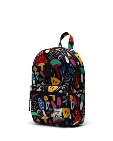 Herschel Heritage Kids Backpack Mushrooms Black 9L - detail view