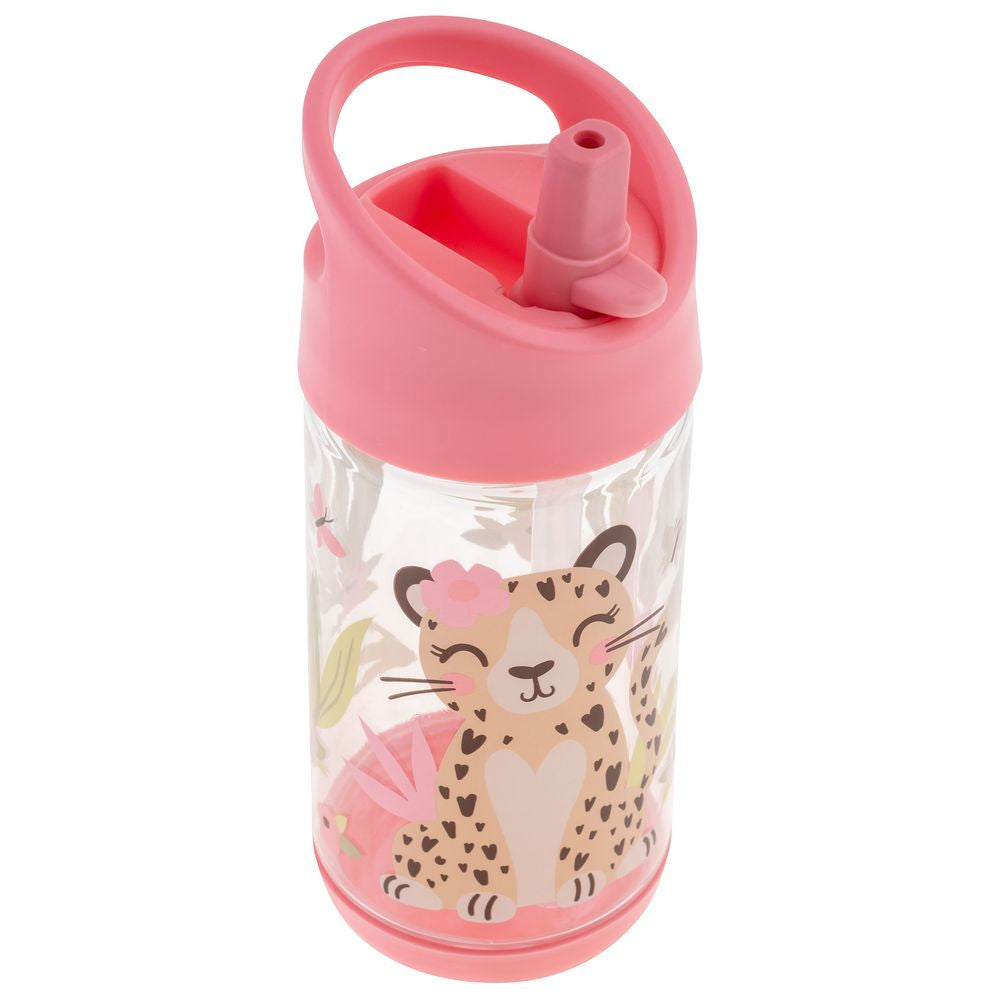 Stephen Joseph - Flip Top Bottle - Leopard