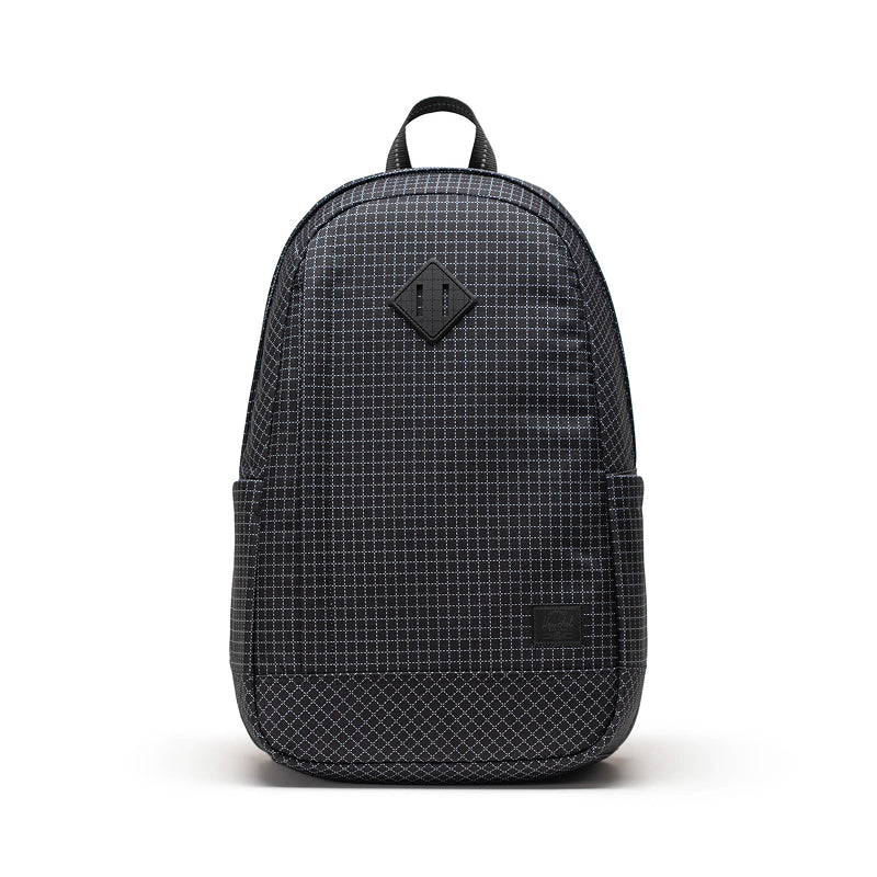 Herschel Seymour Backpack in Grid - Black, 26L