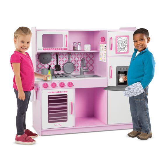 cooks corner melissa and doug wooden kitchen set