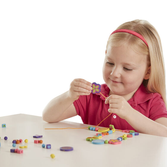 Melissa & Doug Created by Me! Bead Bouquet Wooden Bead Kit 4Y+ - BambiniJO | Buy Online | Jordan
