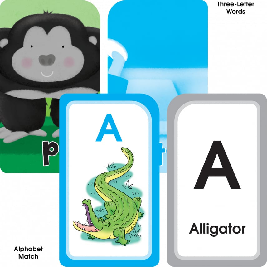 Alphabet Flash Card 4 Pack - BambiniJO