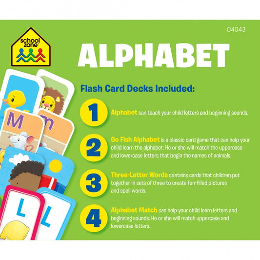 Alphabet Flash Card 4 Pack — BambiniJO Jordan