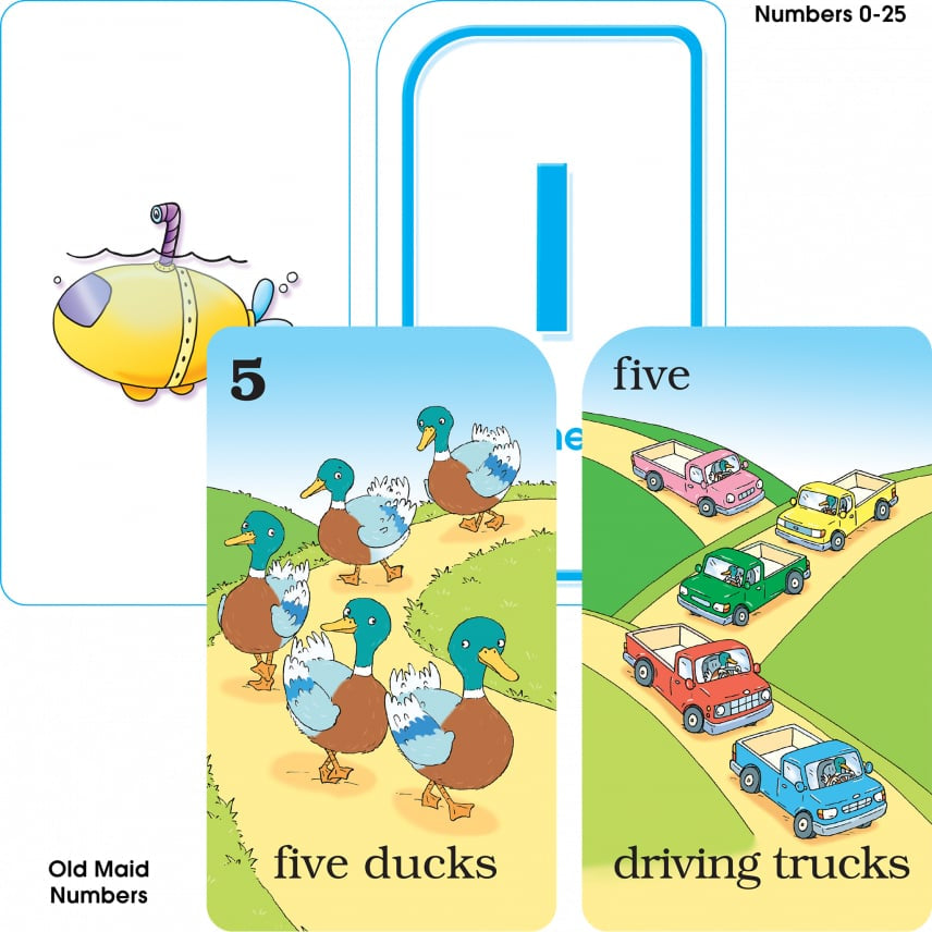 Preschool Flash Cards 4 Pack - BambiniJO