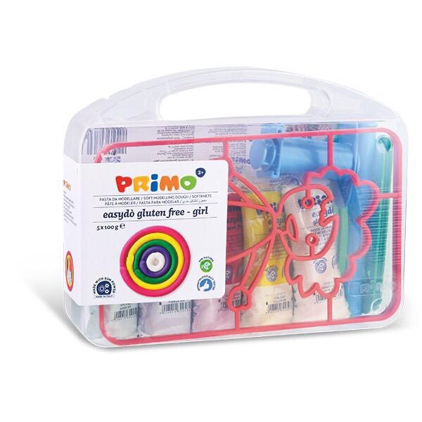 Primo Soft Modelling Dough Set - Girl - BambiniJO