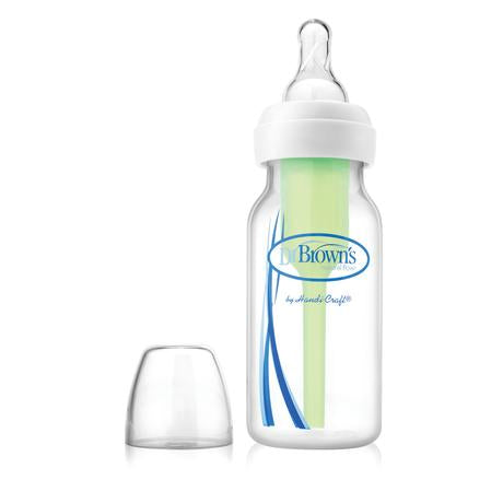 Dr. Brown's 120 ml - Narrow Neck Bottle (Level 1 Nipple) - BambiniJO