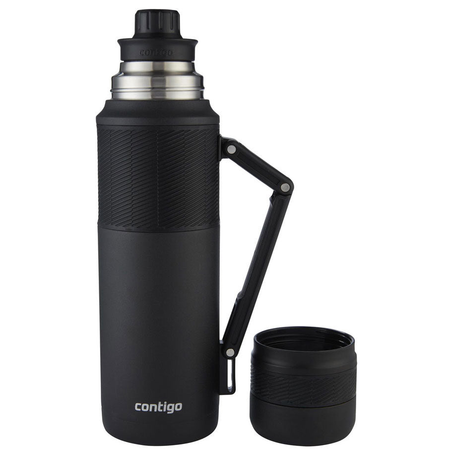 Contigo Thermal Bottles With 360 Interface - Vacuum Insulated Stainless Steel | Matte Black - BambiniJO | Buy Online | Jordan