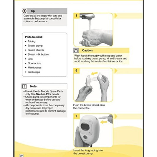 Medela Swing Maxi / FreeStyle Pump Connector — BambiniJO Jordan