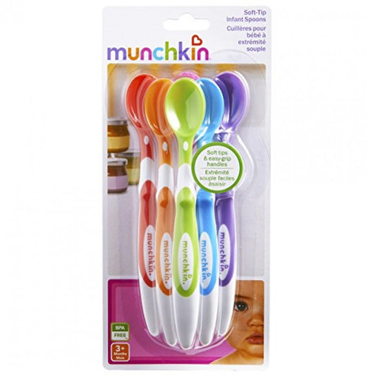 Munchkin Soft-Tip Infant Spoon, 6 Count — BambiniJO Jordan