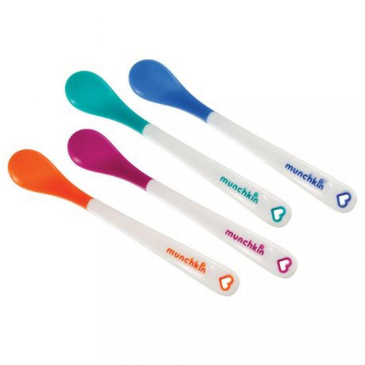 Munchkin White Hot Safety Spoons 4 Spoons — BambiniJO Jordan