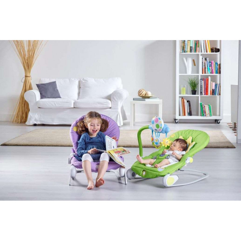 Chicco Hoopla Baby Bouncer Moon Grey - BambiniJO | Buy Online | Jordan