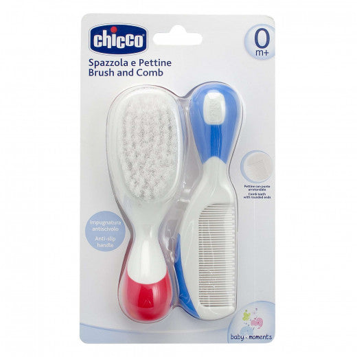 Chicco Brush & Comb (Nylon) - BambiniJO
