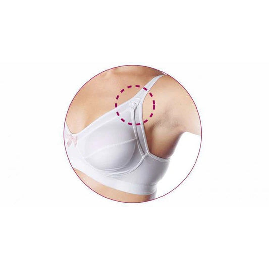 Chicco Nursing Microfibre Bra White 3D — BambiniJO Jordan