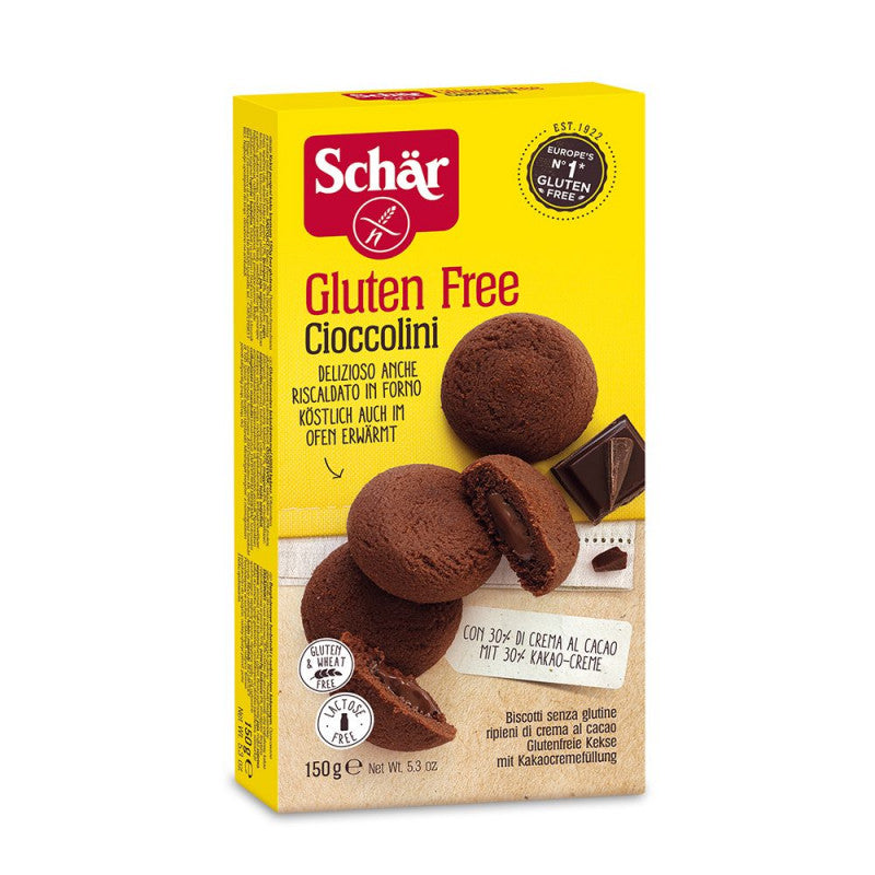 Cioccolini Cream Biscuite (150G) - GLUTEN FREE - BambiniJO | Buy Online | Jordan