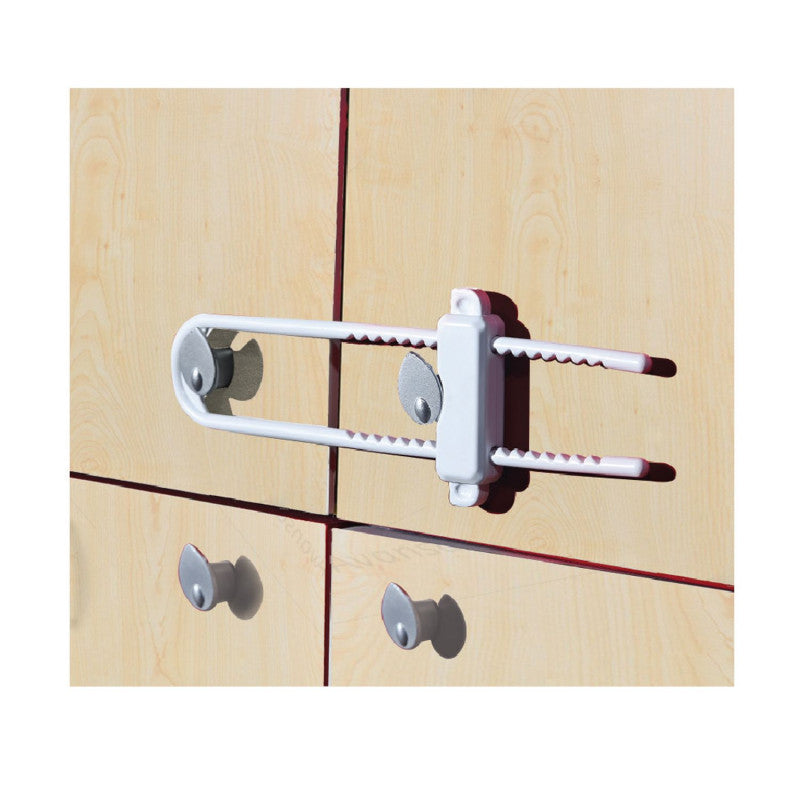 BabyJem - Sliding Cabinet Lock, White - BambiniJO | Buy Online | Jordan
