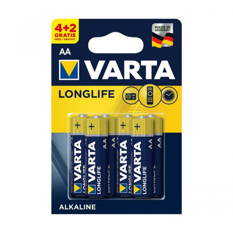 VARTA Long Life AA | 4+2 - BambiniJO | Buy Online | Jordan