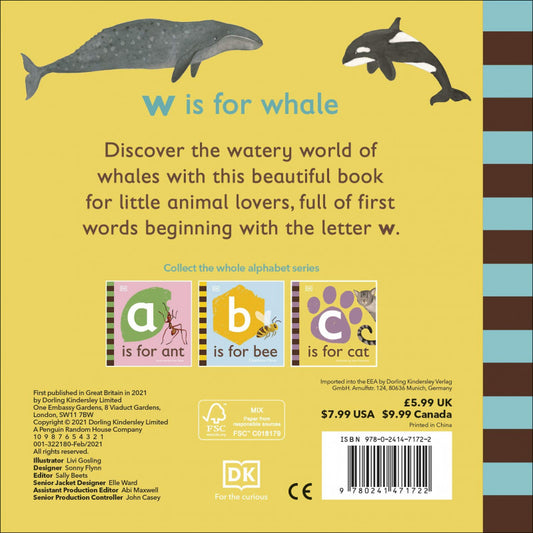 DK - W is for Whale — BambiniJO Jordan