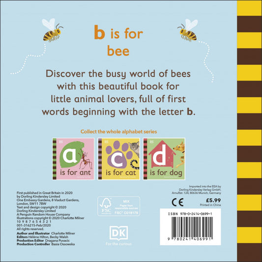 DK - B is for Bee — BambiniJO Jordan
