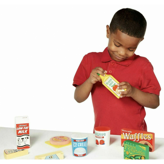 Melissa & Doug Fridge Food Play Set — BambiniJO Jordan