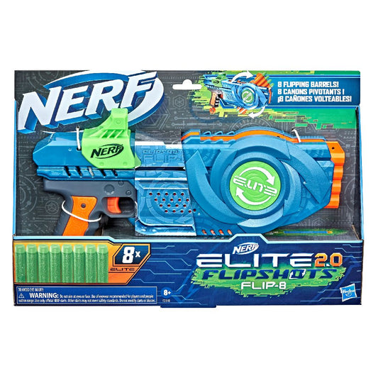 Nerf Elite 2.0 Flipshots Flip-8 Blaster 8Y+ — BambiniJO Jordan