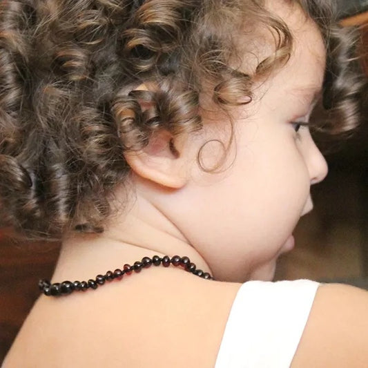 Babyjem Amber Teething Necklace — BambiniJO Jordan