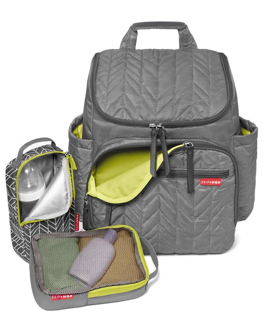 Skip Hop Forma Pack & Go Diaper Backpack - Grey — BambiniJO Jordan