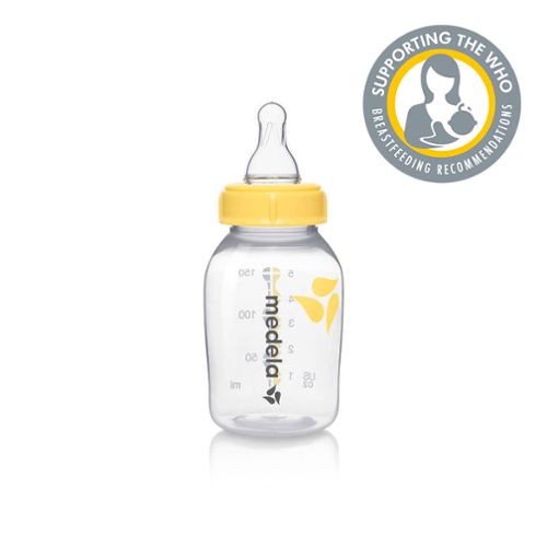 Medela - Breast milk bottle 150ml with teat S - BambiniJO