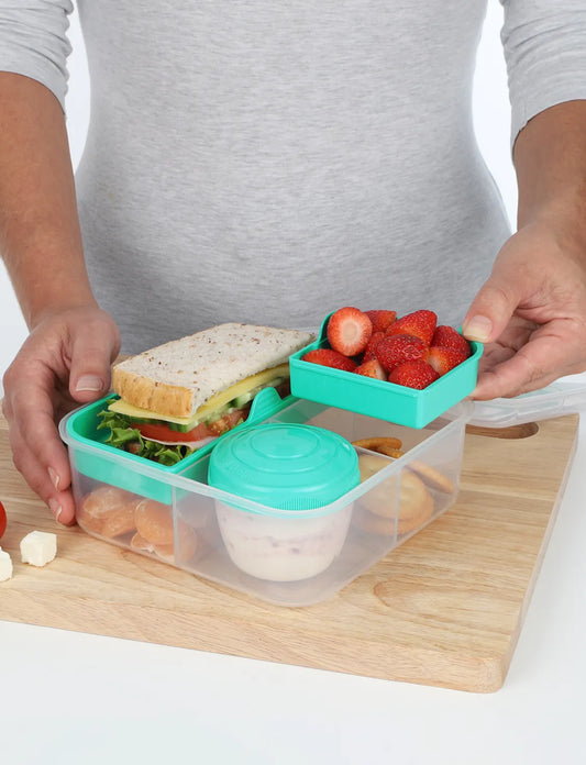 Sistema -1.25L Bento Cube To Go - Navy — BambiniJO Jordan