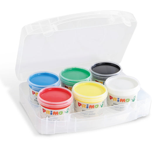 Finger Paint Pot Set of 6 x 100 grams — BambiniJO Jordan