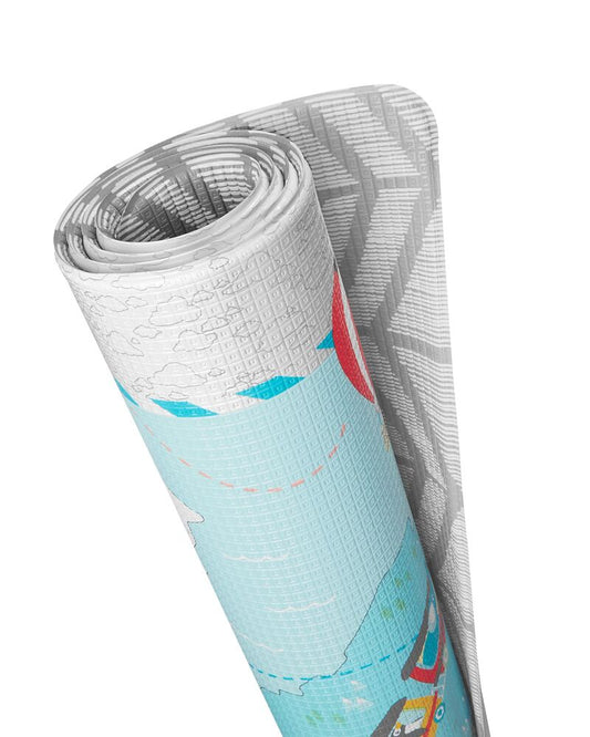 Reversible Play mat Little Travelers — BambiniJO Jordan