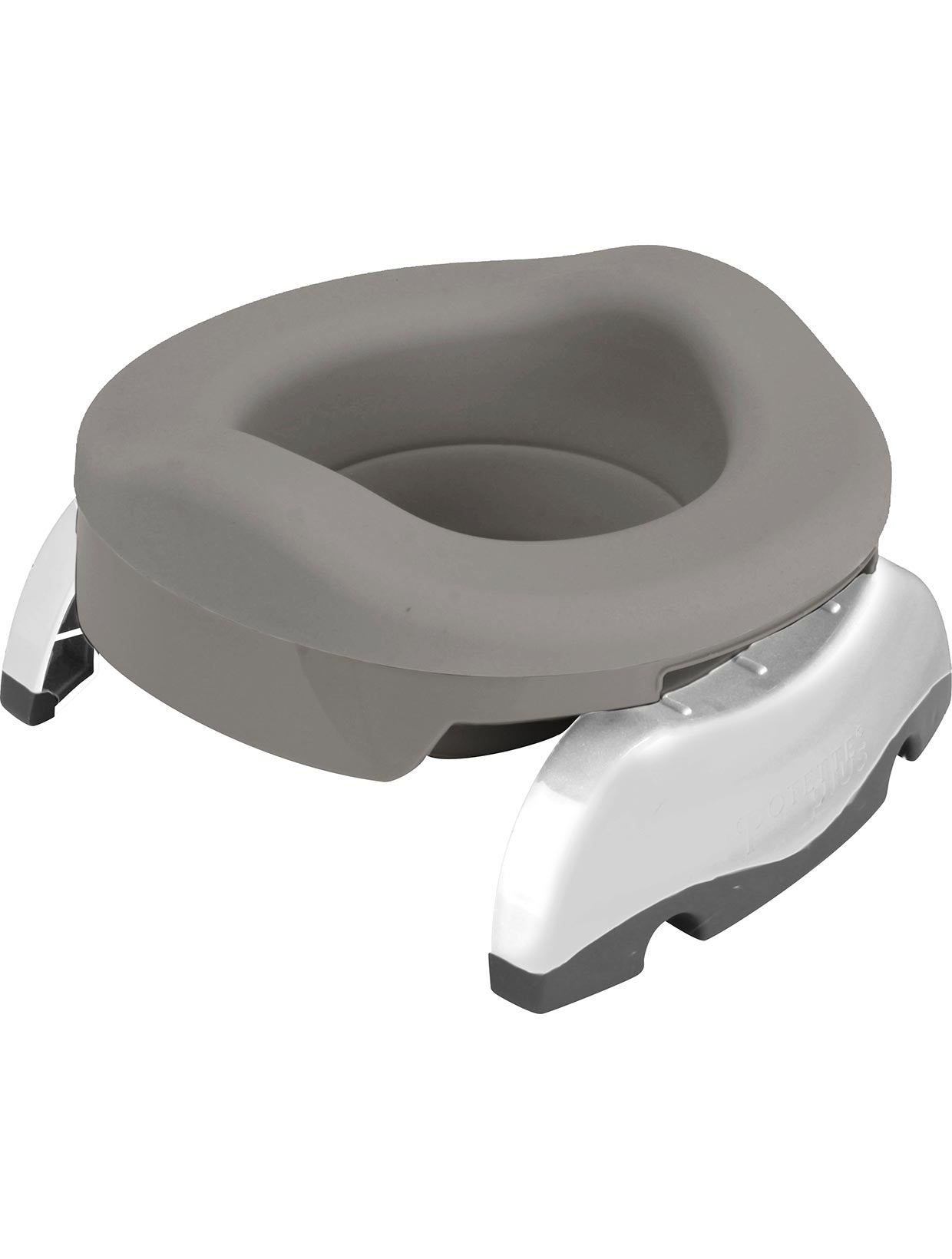 Potette Plus Portable Potty & Toilet Seat - Grey White