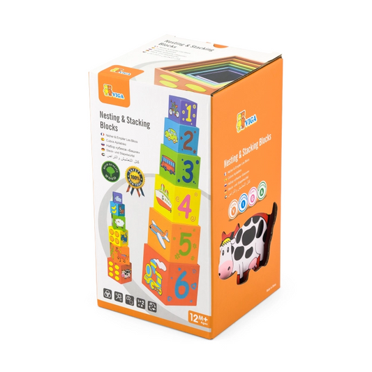 Nesting and Stacking Blocks Toy - 3-6Y — BambiniJO Jordan
