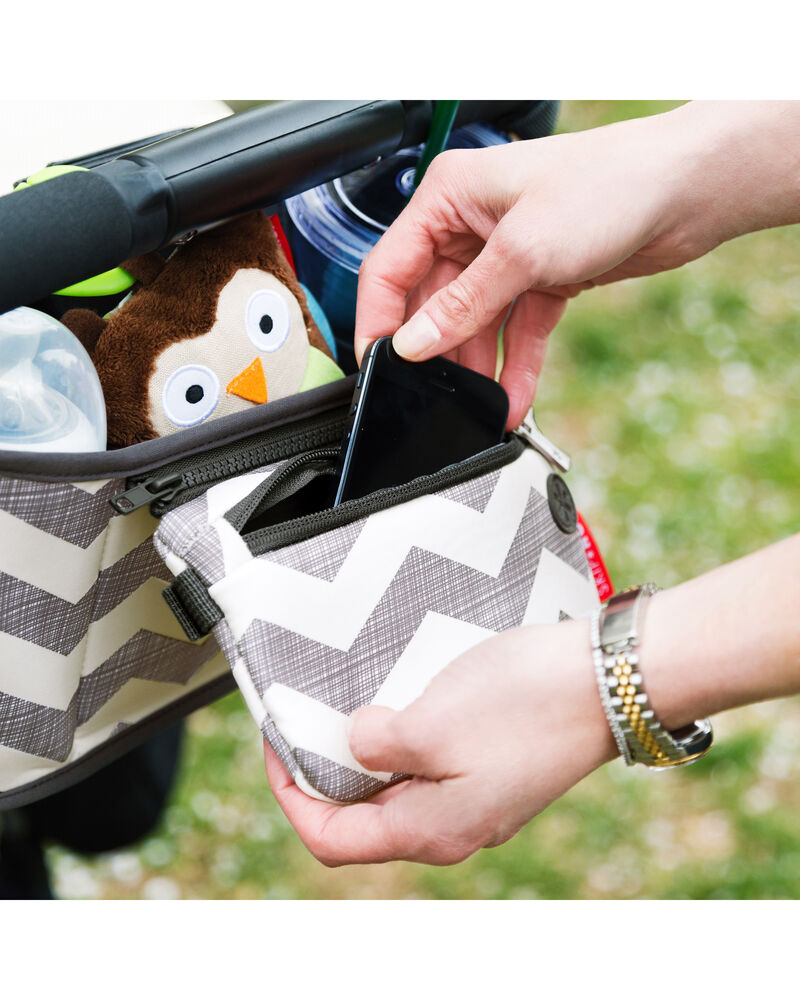 Skip Hop - Grab & Go Stroller Organizer Chevron - BambiniJO