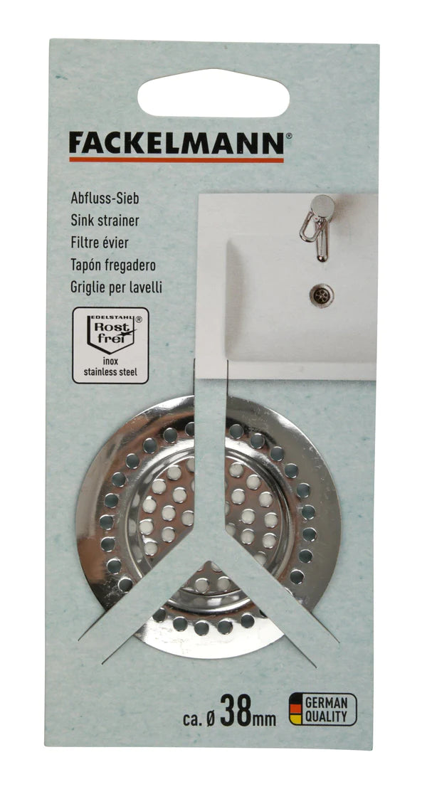 Fackelmann - Drain Colander, Stainless Steel, 63 mm, Ø38 mm