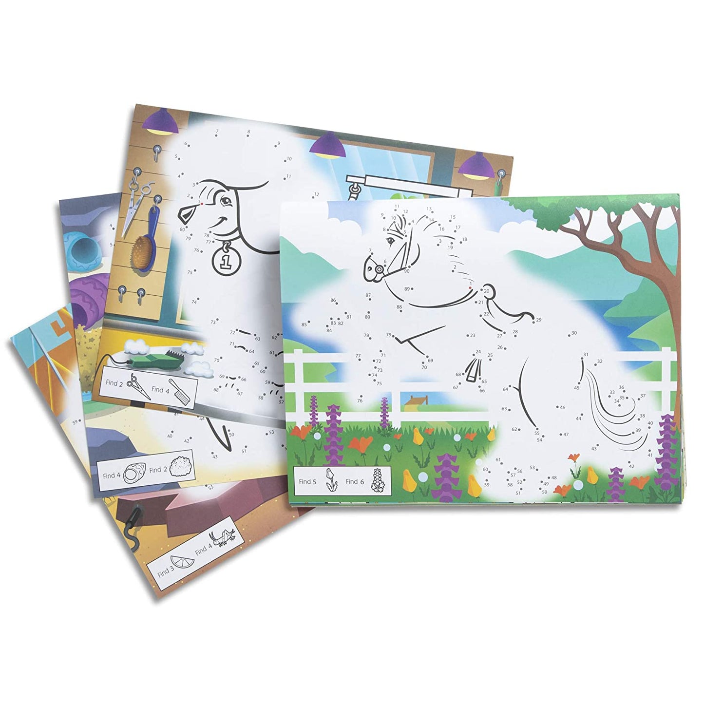 Melissa & Doug 123 DOT-TO-DOT COLORING PADS - PETS - BambiniJO | Buy Online | Jordan