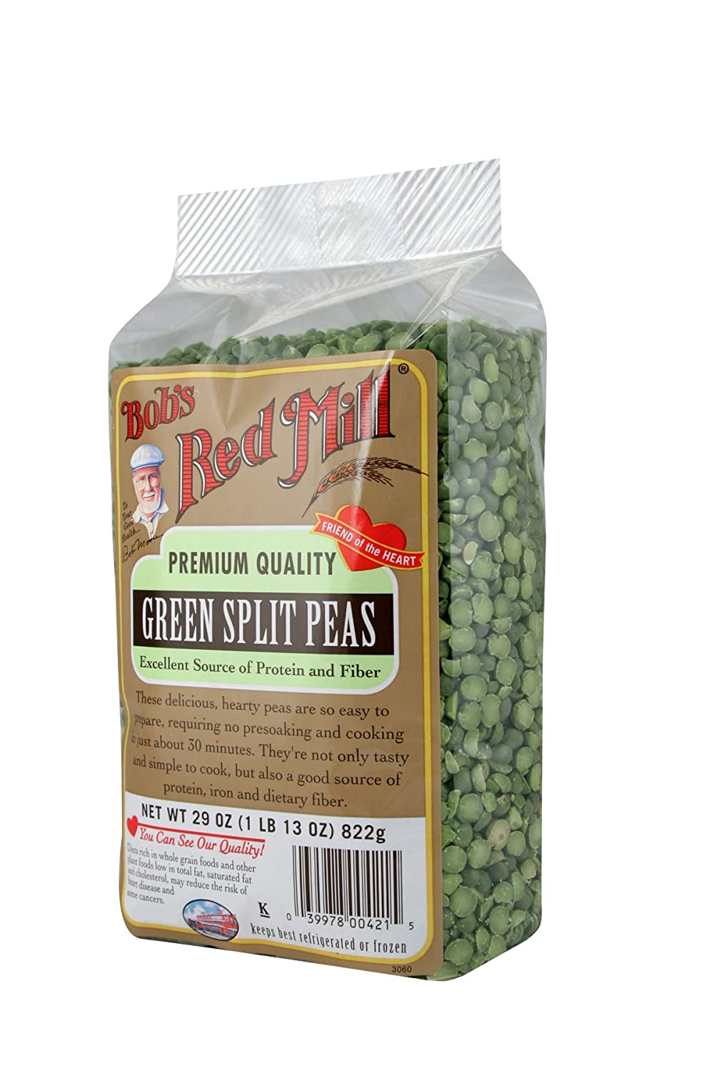 GREEN SPLIT PEAS BEANS (822G) - BambiniJO